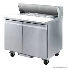 Sandwich Bar Prep Fridge Two Door