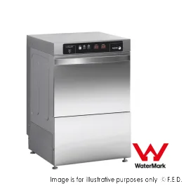 Fagor EVO-CONCEPT glass washer with drain pump and detergent & rinse dispenser cold rinse - CO-402BDD