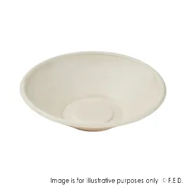 PakMax 24oz Deep Sugarcane Bowl - DB-196-24W