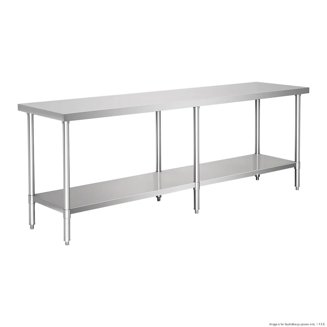 Modular System Stainless Steel Workbench - WB7-2100/A
