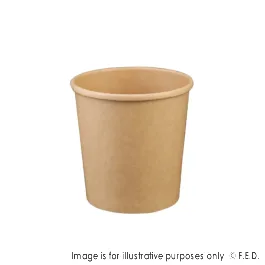 PakMax KRAFT 12oz Paper Deli Container - DELI-96-12K