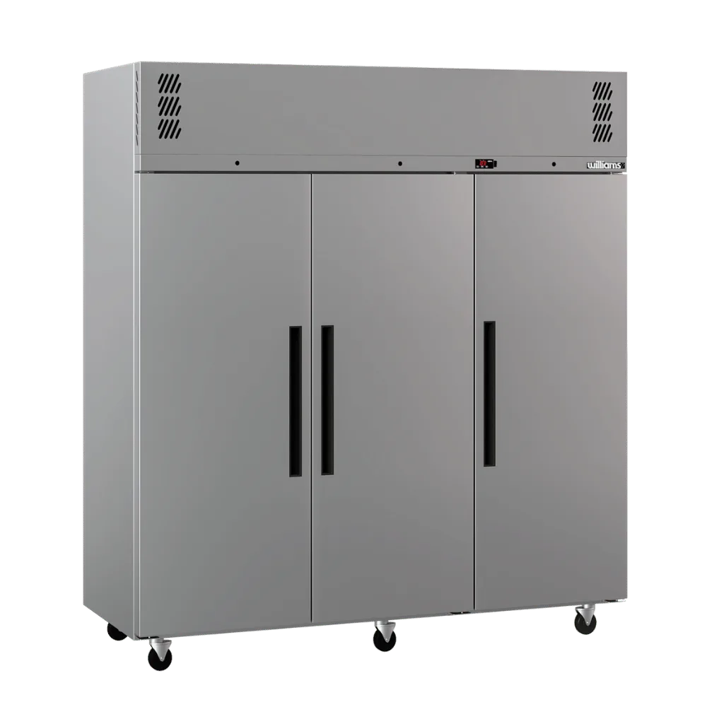 Williams 3 door pearl stainless steel solid door