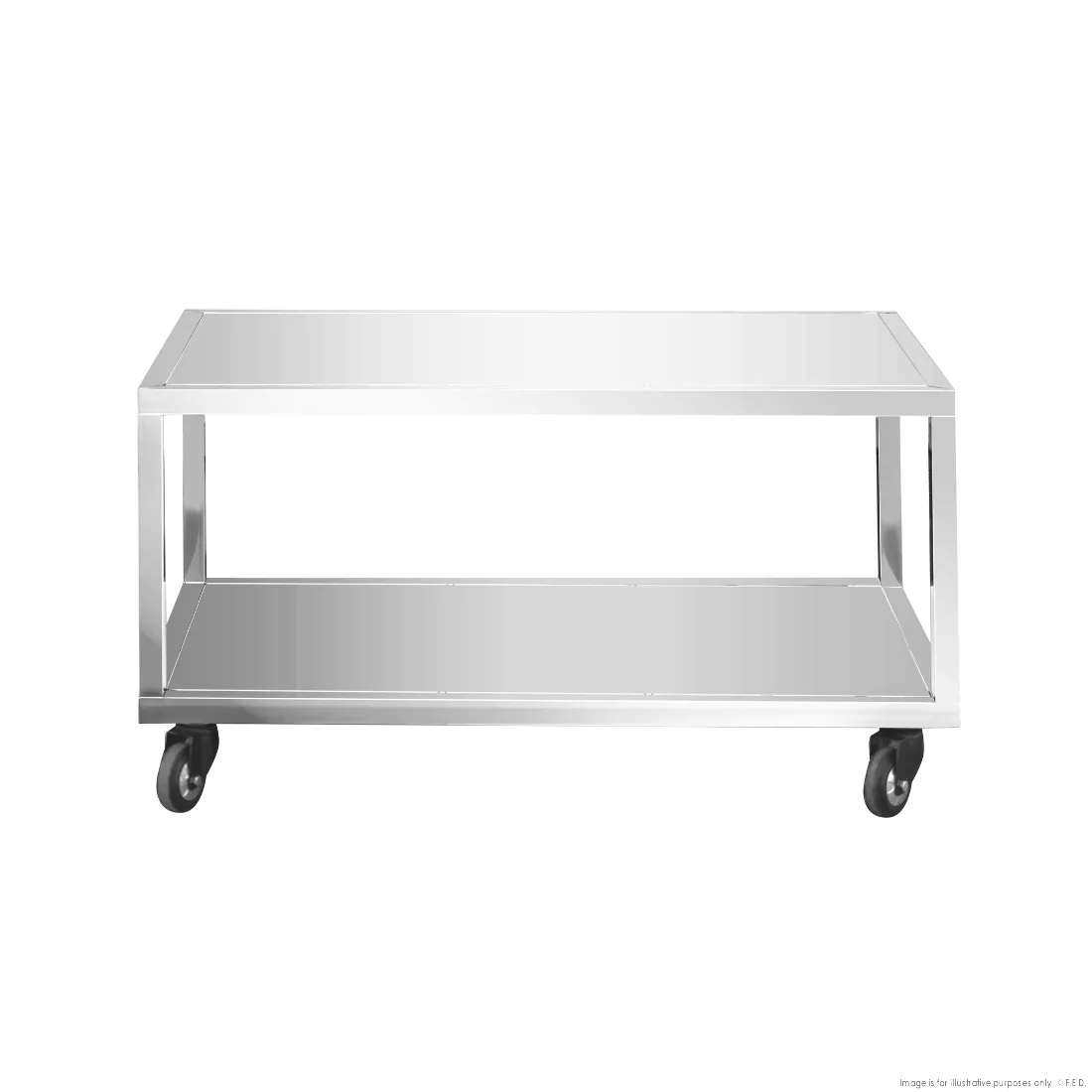 Bakermax Trolley for Stackable Electric Deck Bakery Oven - ME2-1D-S