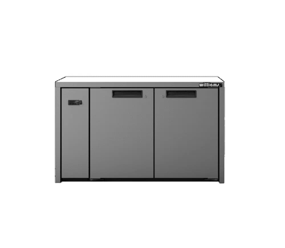 Under Bar Bench Fridge Freezers Remote Two DOOR
