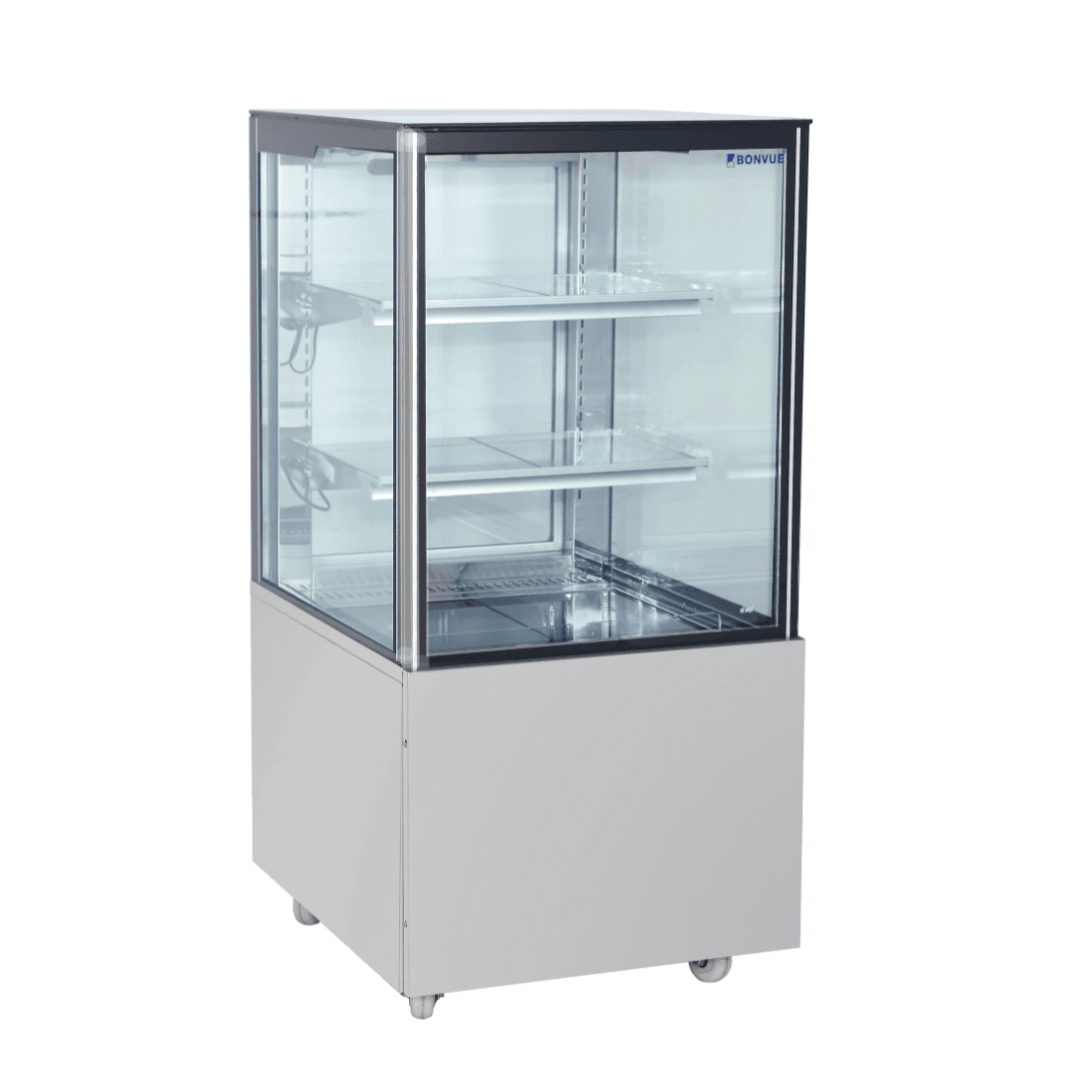 Bonvue Deluxe 600mm Square Glass Cake Display Cabinet - SC060FA-2XB