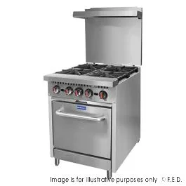 Gasmax 4 LPG Gas Burners with Oven Flame Failure - S24(T)PLPG-VIC