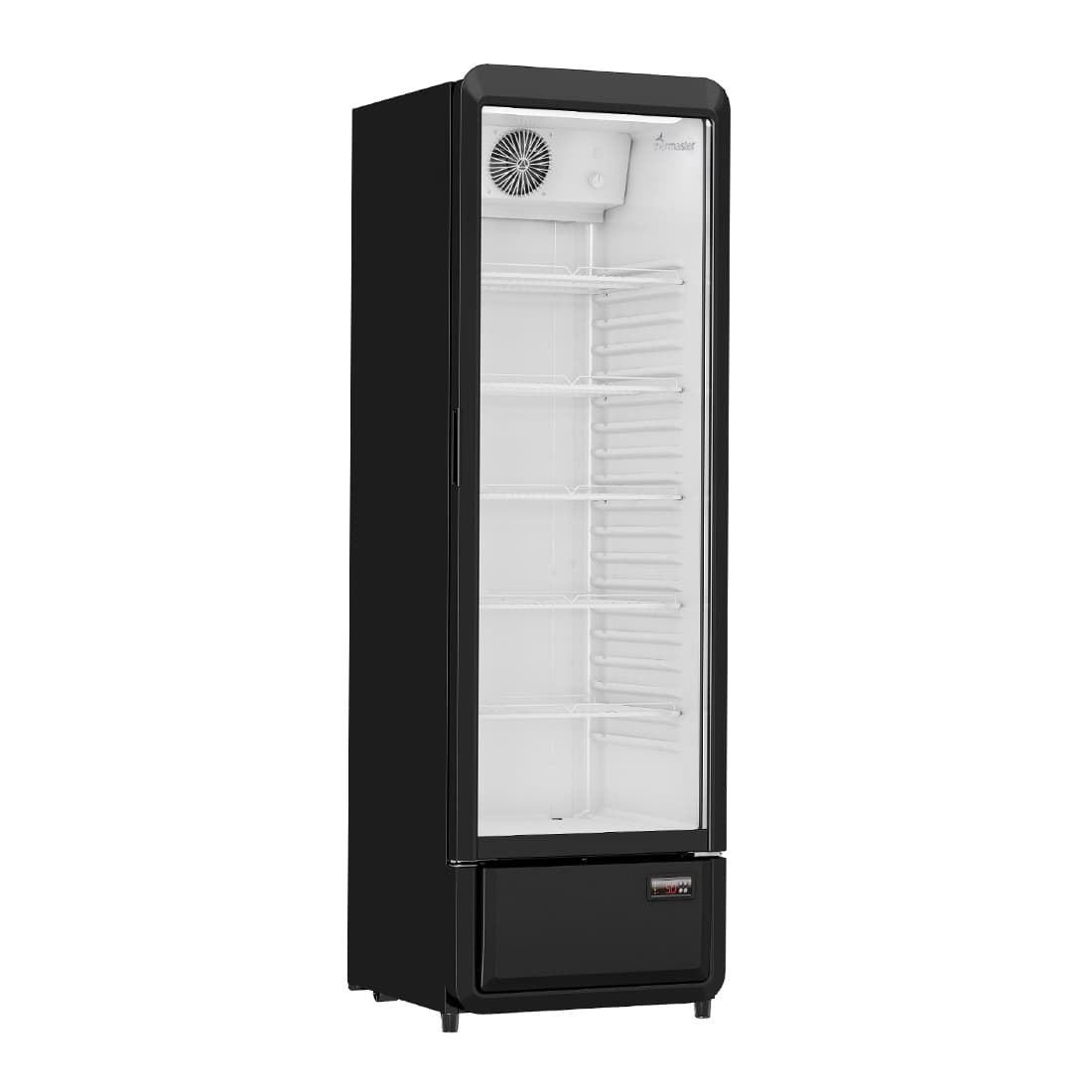 Thermaster Upright Glass Door Beverage Fridge - SDC-258B