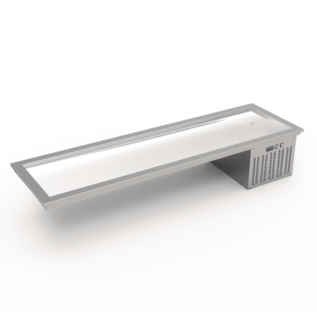 Thermaster 6×GN 1/1 Capacity Static Cold Bain Marie Trays - GN6-FA