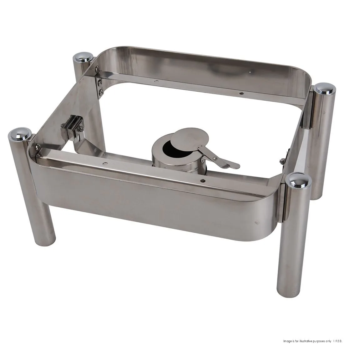 2NDs: Stand for Mini Square GN 1/2 Chafing Dish KGC90