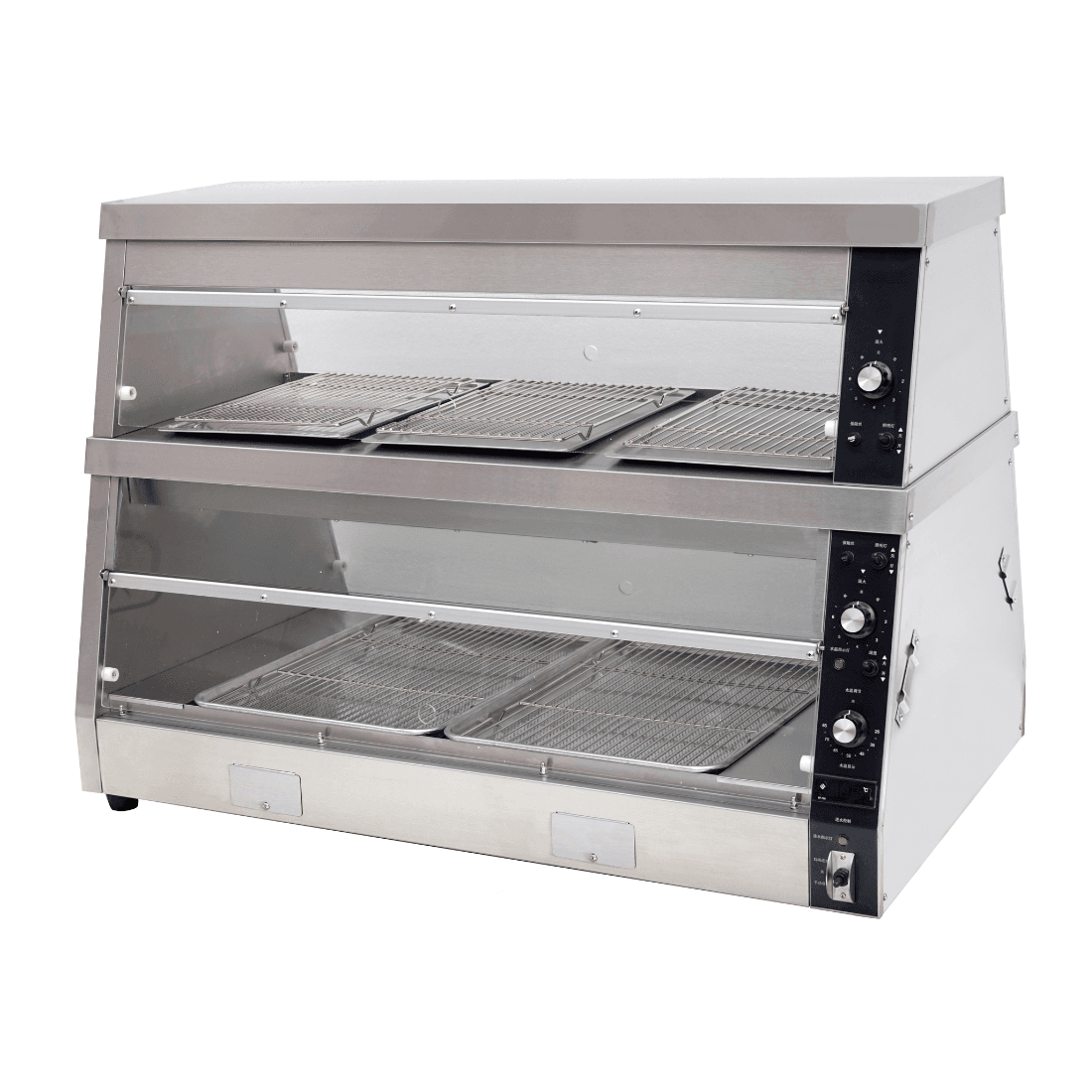 Benchstar 4 Pans Electric Heated Counter Warmer Dual Zone - HCW-4