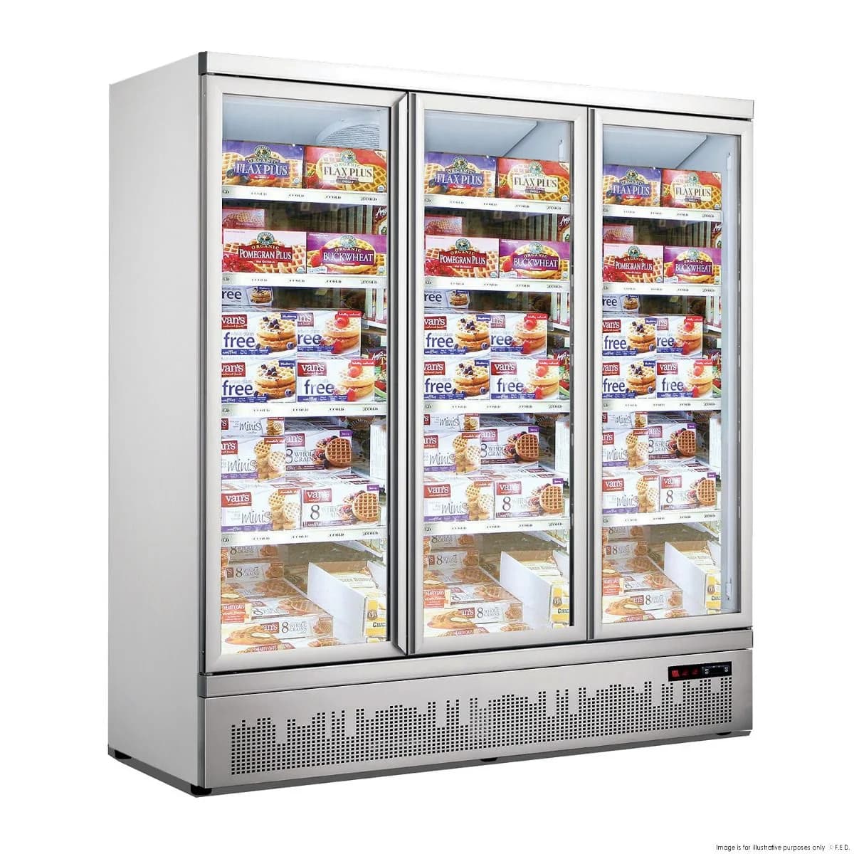 LG-1500GBMF Triple Door Supermarket Freezer