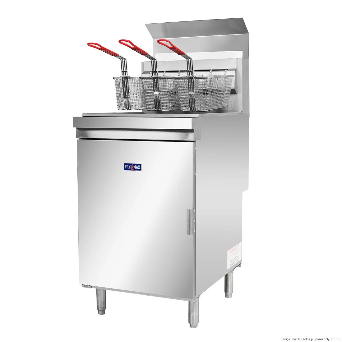 Frymax Superfast Natural Gas Tube Fryer - RC500E