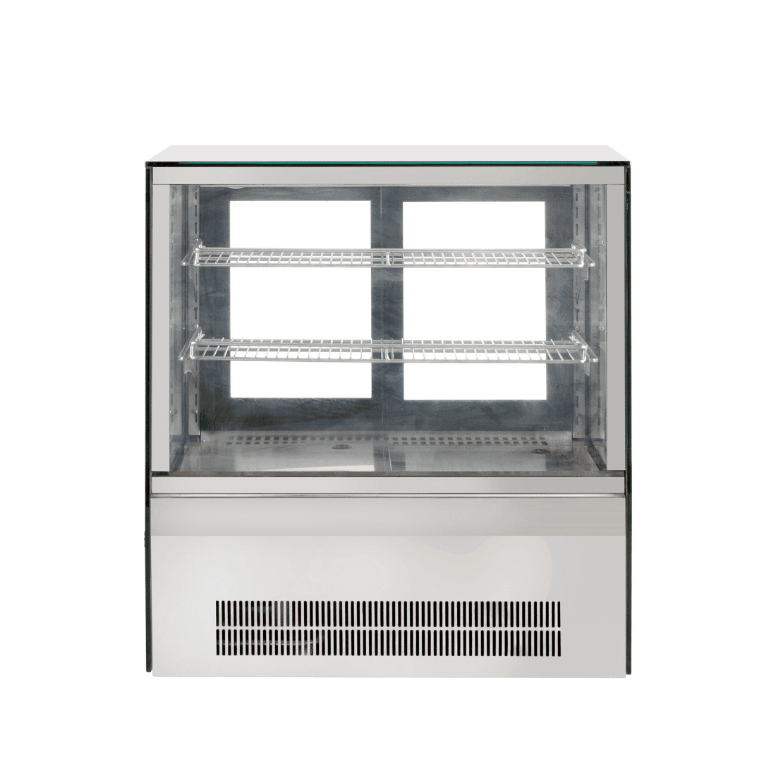 Bonvue counter top square glass cold food display - GN-660RT