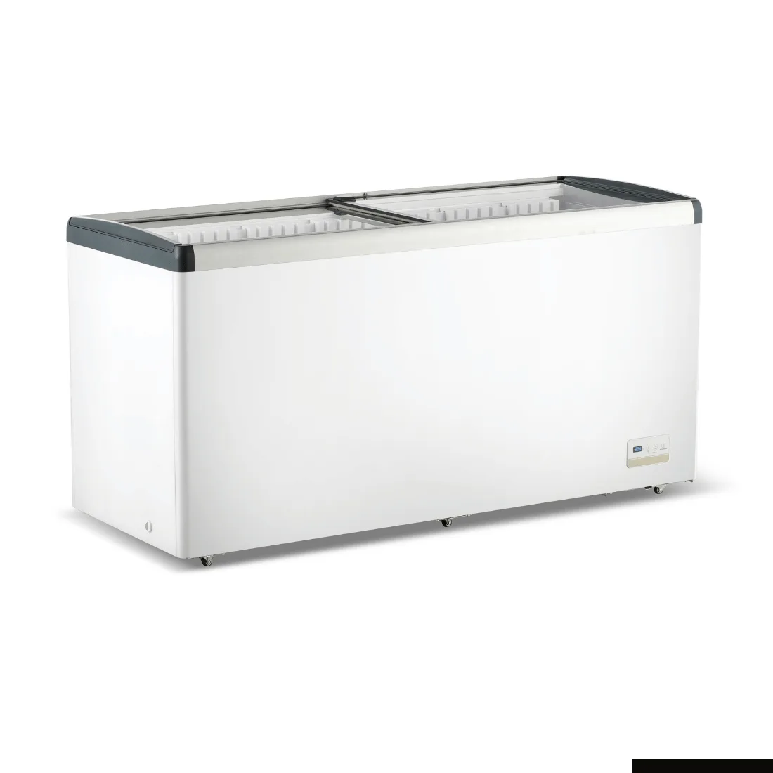 WD516G Thermaster Chest Freezer with Flat Glass Sliding Lids