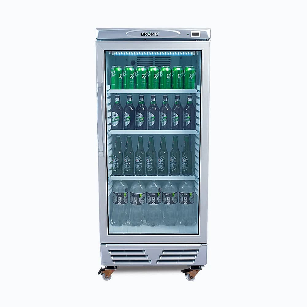 bromic upright fridge GM0220 NR frontstocked