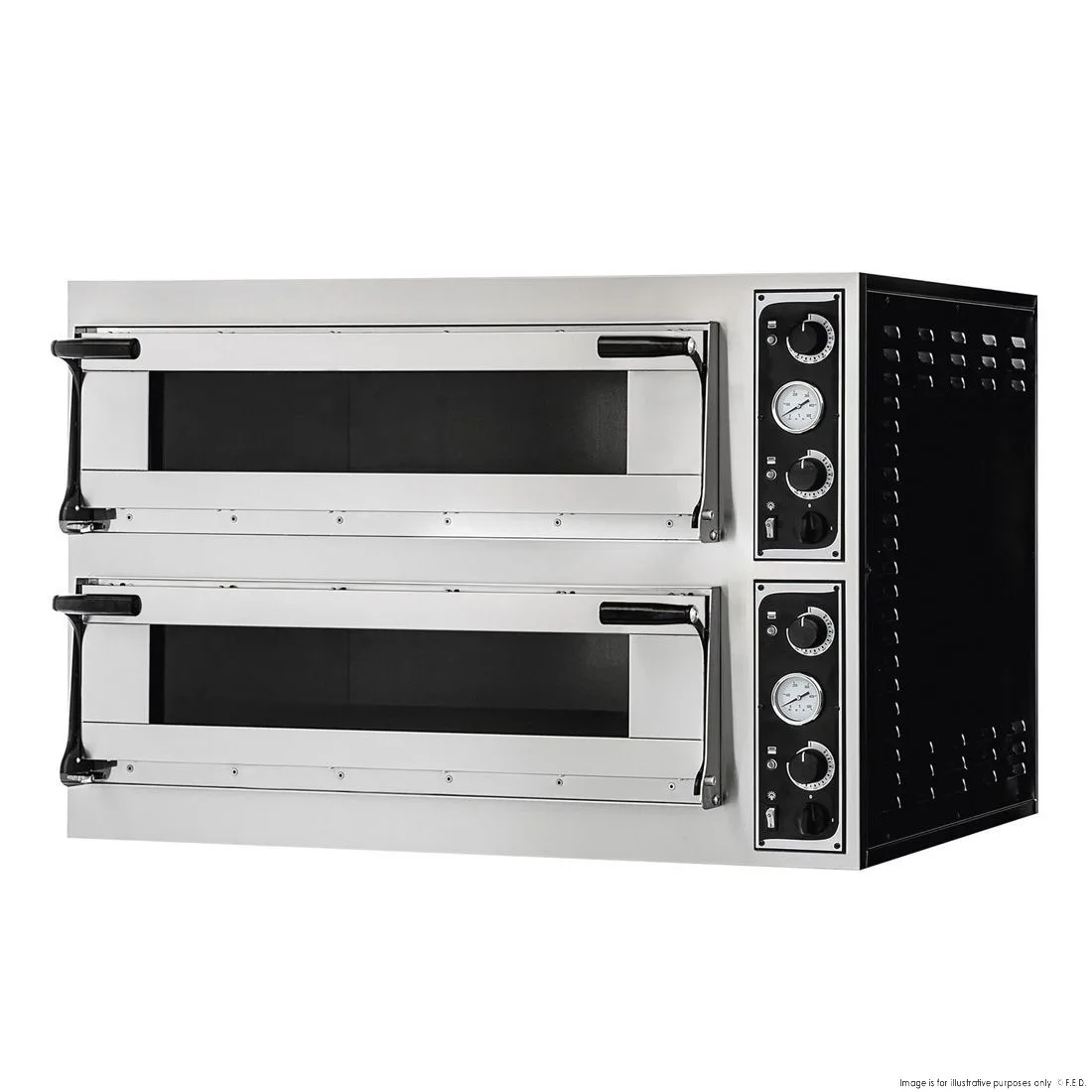 2NDs: Prisma Food Pizza Ovens Double Deck 12 x 35cm - TP-2-SD-SA6-Aug