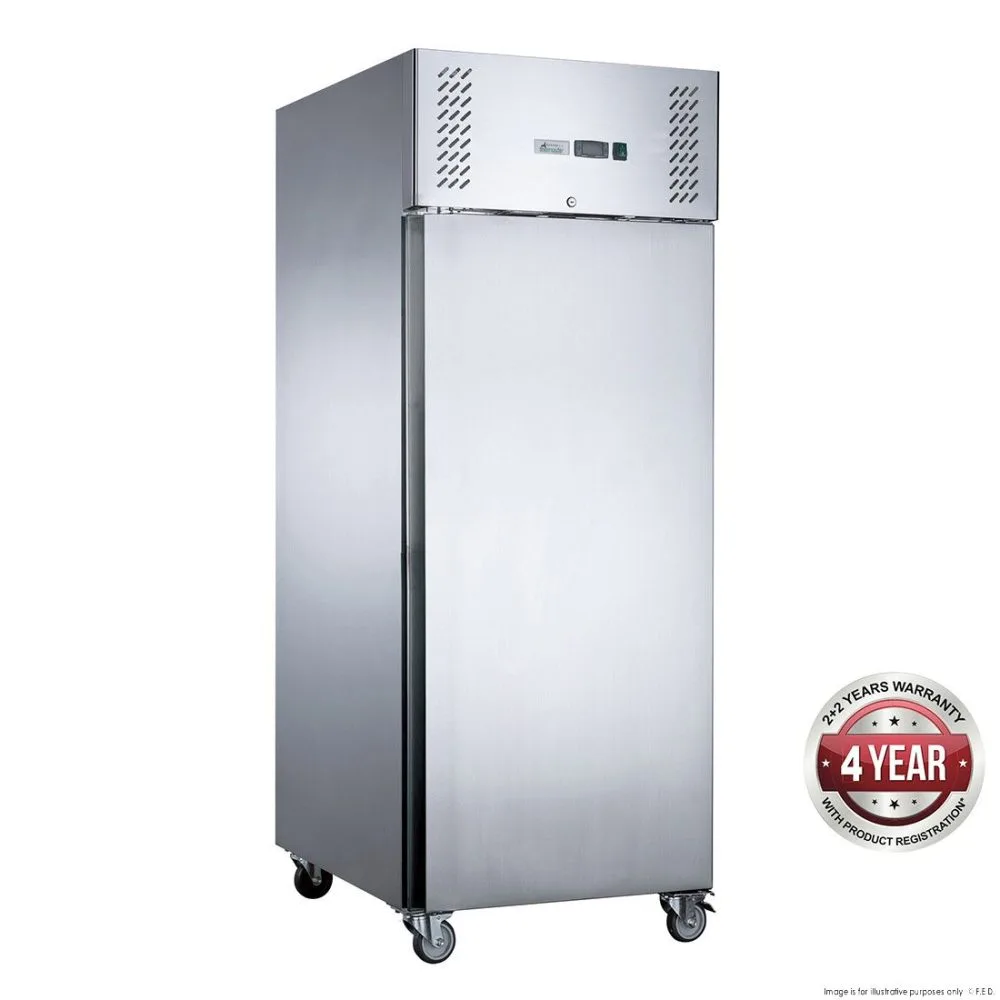 solid single door upright fridge xurc600sfv