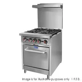 S24(T)PLPG Gasmax 4 LPG Gas Burners with Oven Flame Failure