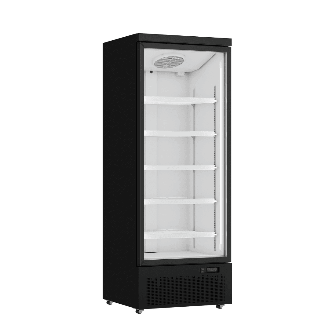 Thermaster Door Supermarket Fridge Black - LG-600BGBM