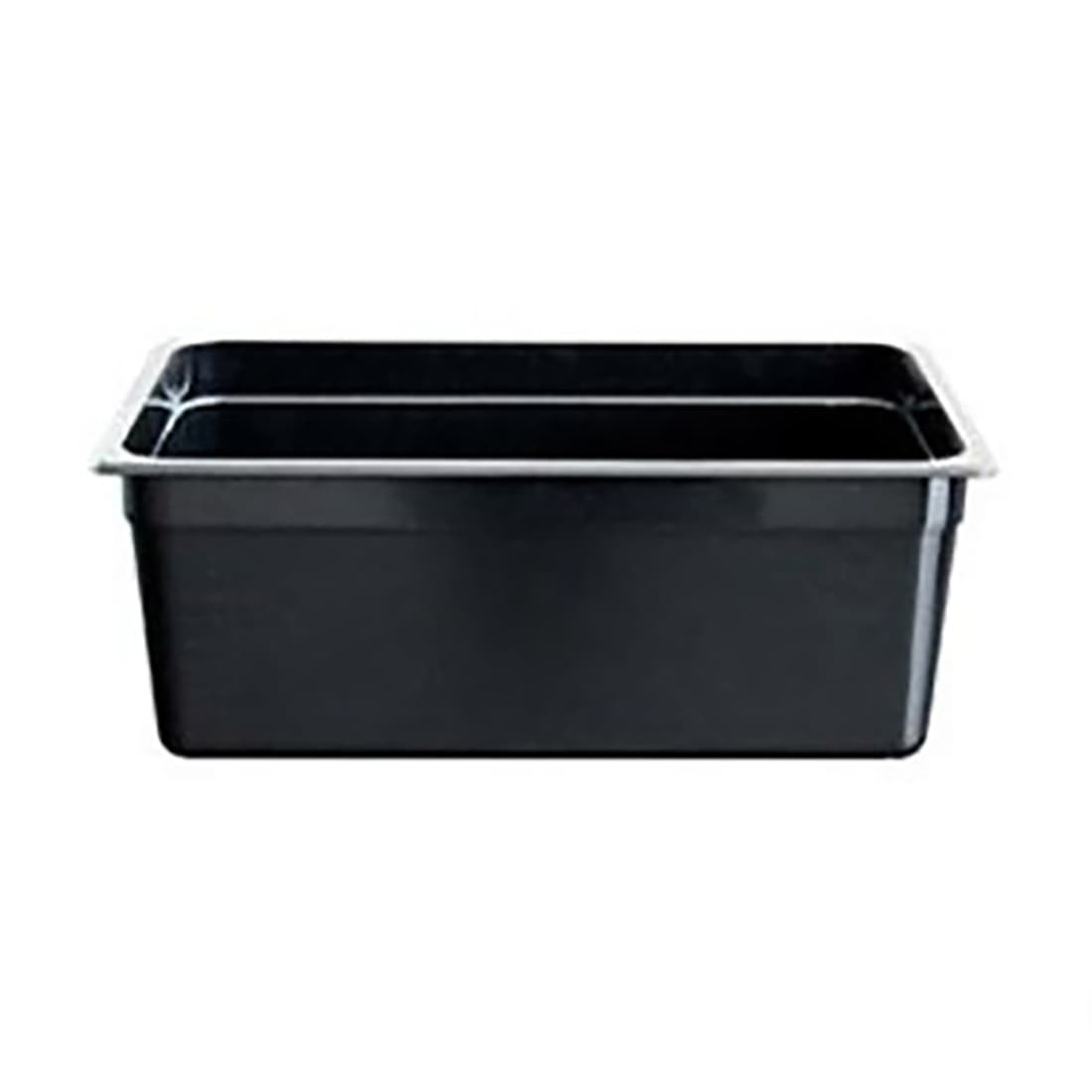 JW-P112B - Black Poly 1/1 x 65 mm Gastronorm Pan