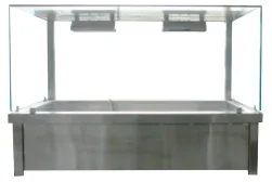 WET HOT FOOD DISPLAY 1070 MM BM3 HOLDS 3 x 1/1 GN PANS (PANS NOT INCLUDED) 10 AMP
