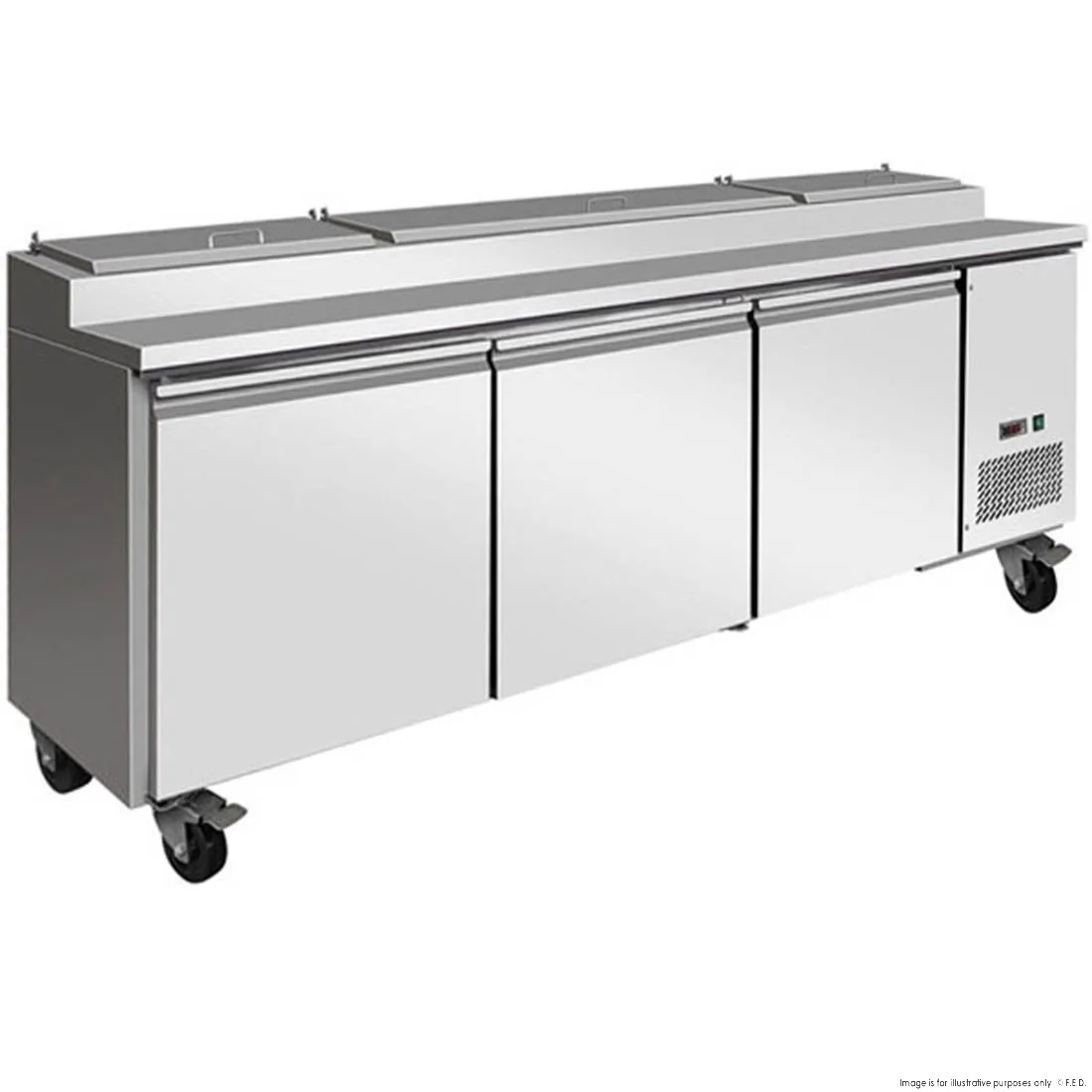 2NDs: Thermaster Pizza Prep Bench - TPB2400-QLD362