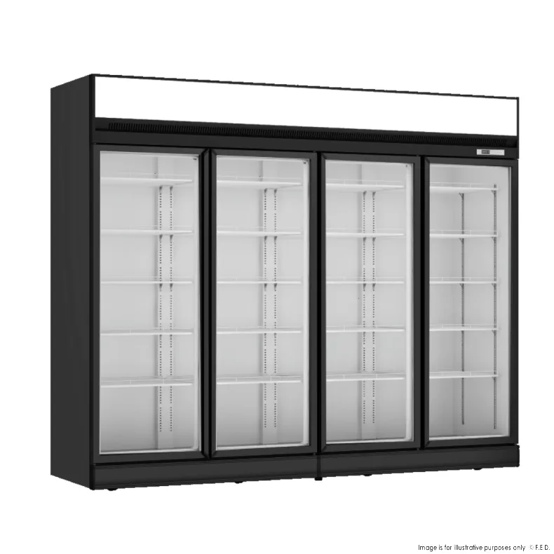 Four Door Display Fridge