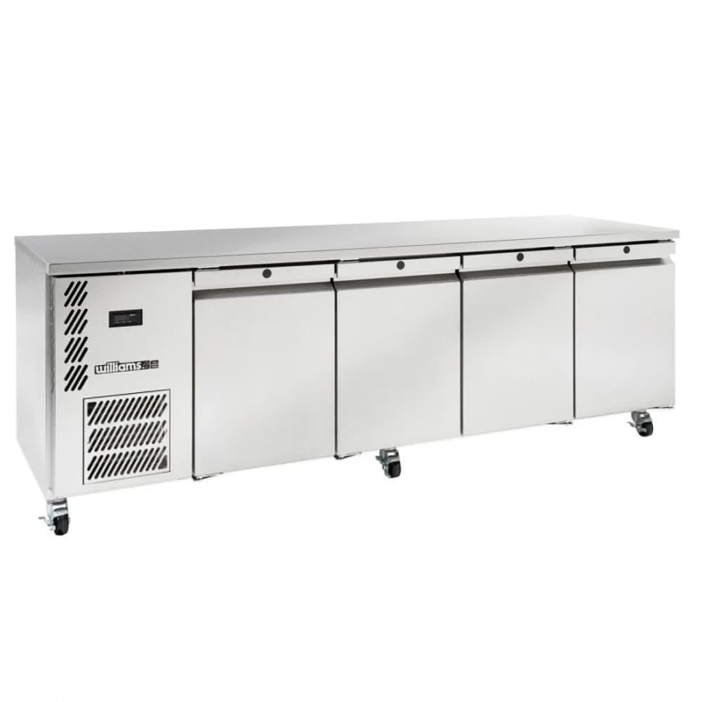 Williams HO4USS HC Opal Hydrocarbon Self Contained Front Breathing Range Under Counter Refrigerator