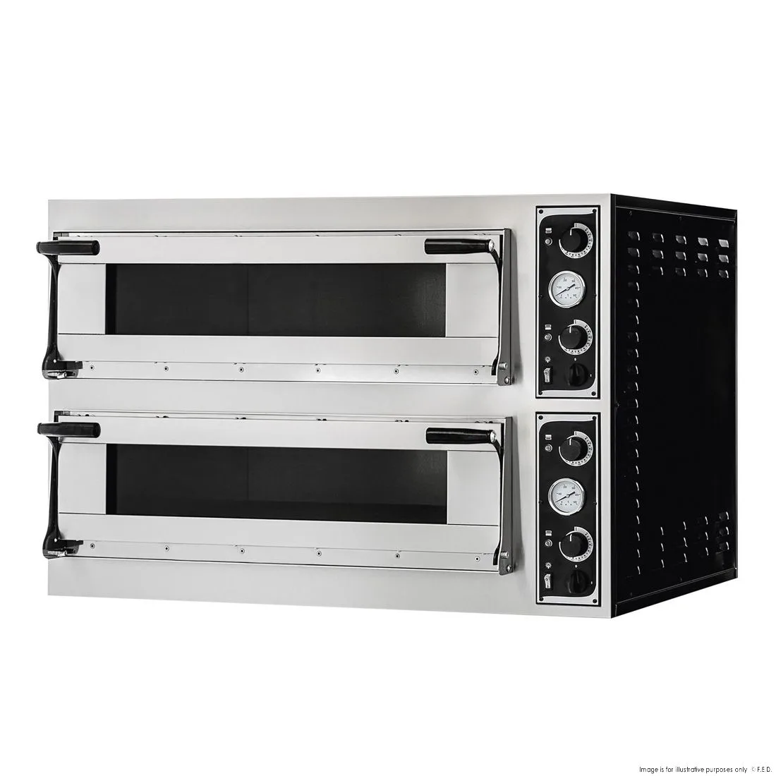 Prisma Food Pizza Ovens Double Deck 12 x 35cm - TP-2-SD