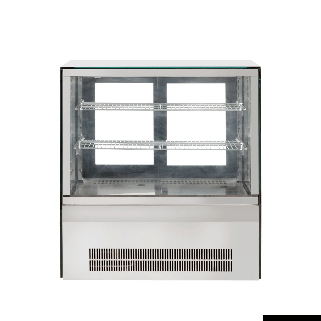 Ex-Showroom: Bonvue counter top square glass cold food display - GN-660RT-SA6-Jan