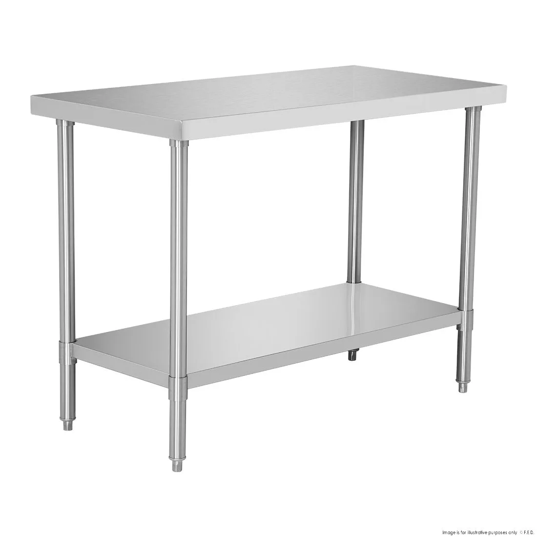 Modular System Stainless Steel Workbench - WB7-1200/A
