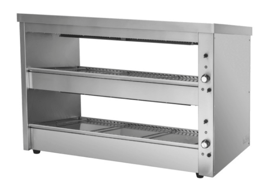 Benchstar 1200mm 2 Shelves Hot Food Display Warmer - EHW-120