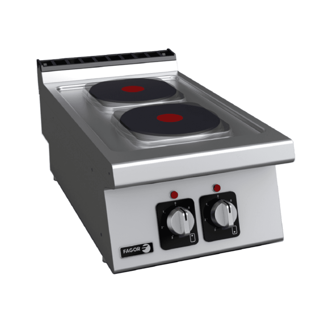 Fagor Kore 700 Series 400mm 2 Round Plate Electric Cooktop - C-E720