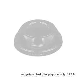 PakMax 117mm PET Deli Container Dome Lid - DL-117C-PET-LID