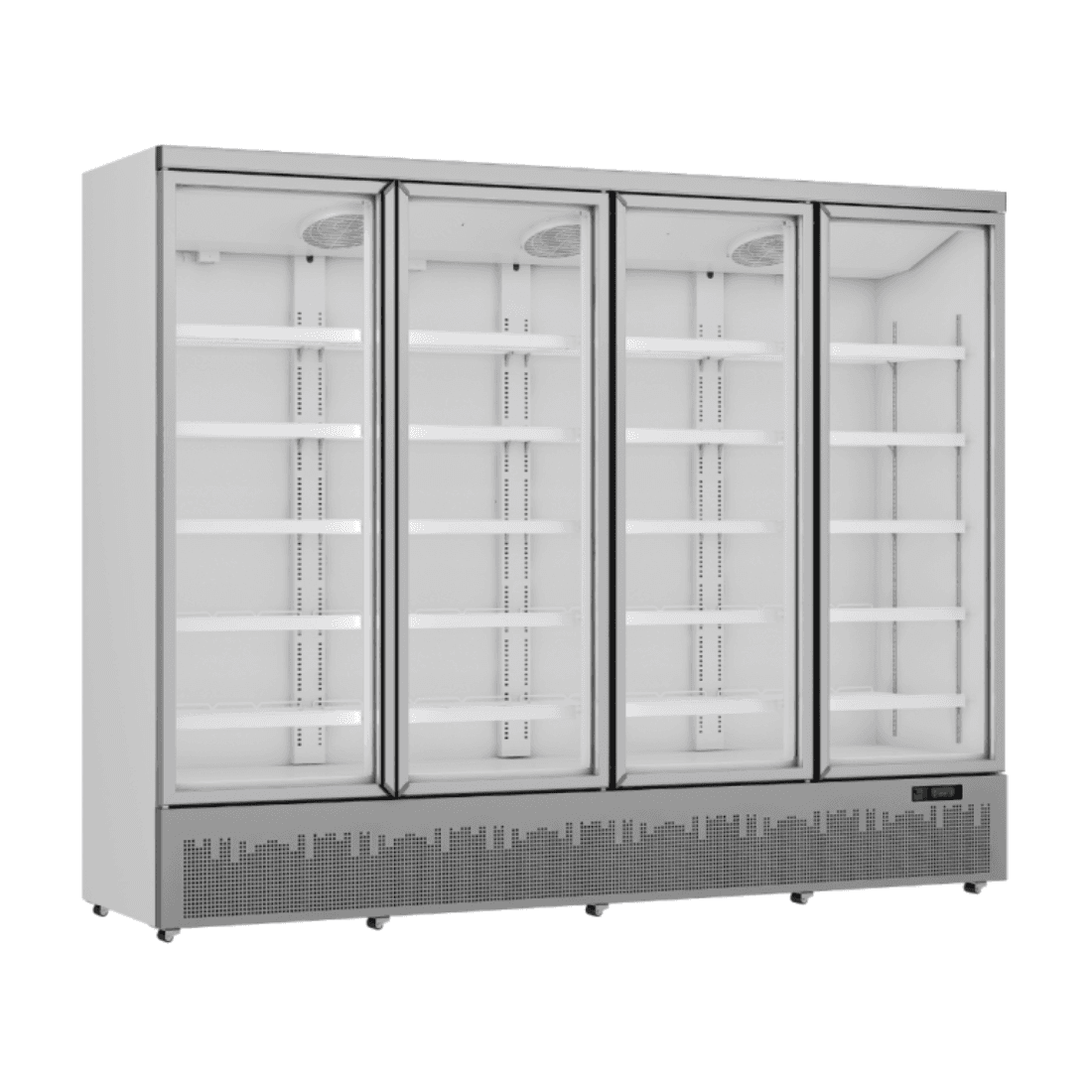 Thermaster 4 Door Glass Door Supermarket Freezer 1938L - LG-2500GBMF