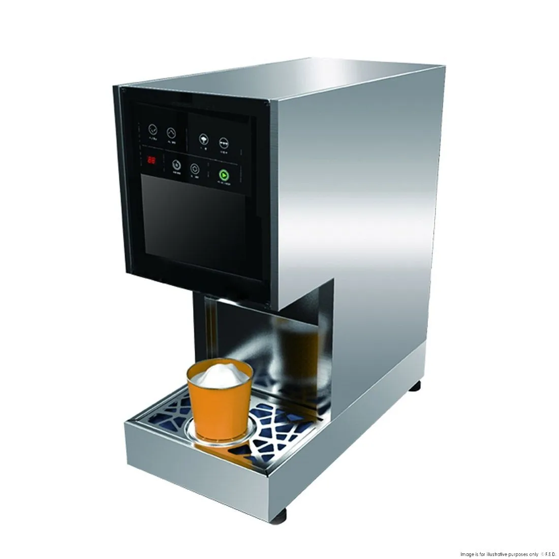 Ex-Showroom: Blizzard Icemaker Snow Flake Ice Output 200Kg - SK-201M-NSW2018