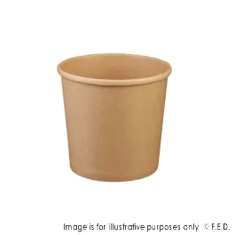 PakMax KRAFT 20oz Paper Deli Container - DELI-115-20K