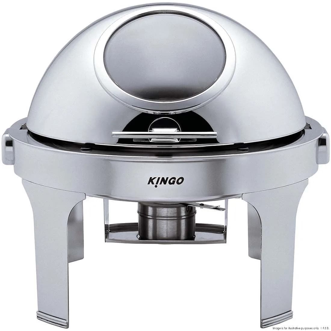 Ex-Showroom: Round Chafing Dish with S/S Legs - KGS6503