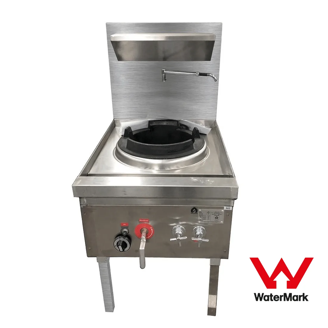 Gasmax Stainless Steel Waterless LPG Gas Single Wok – WW-1L