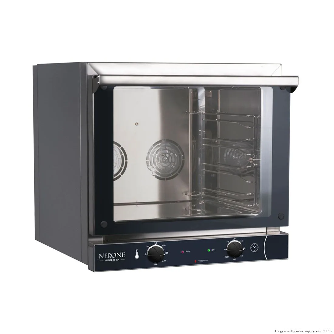 2NDs: Tecnodom Nerone EKO 435x350 Tray Convection Oven - TDE-4C-VIC889