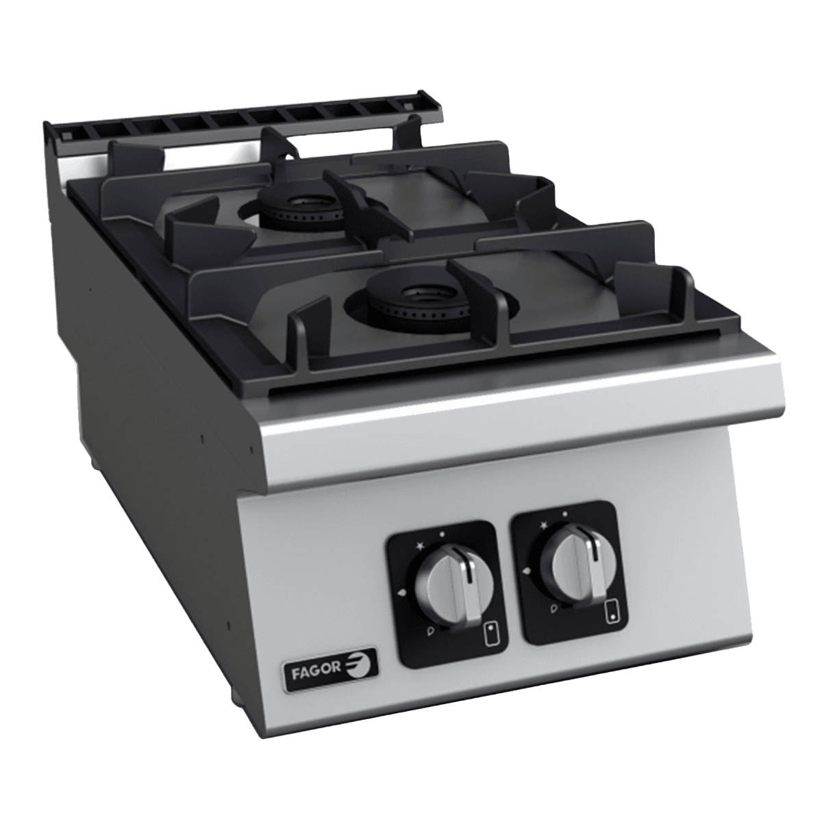 Fagor Kore 700 Series 400mm 2 Burner Gas Cooktop - C-G720H