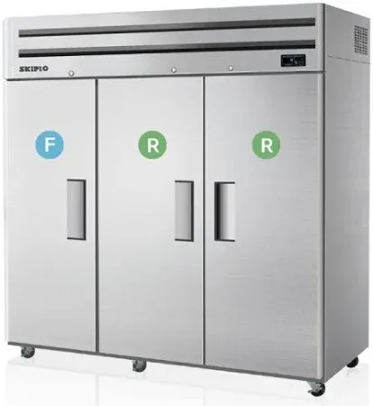 Skipio SRFT65 3 3 Door Combination Fridge Freezer