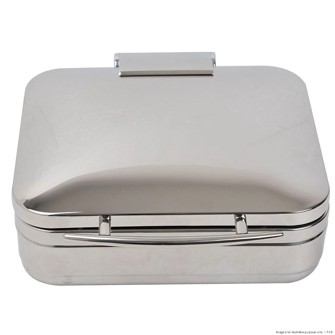 2NDs: Square Chafing Dish with Steel Lid - KGJ306G-QLD49