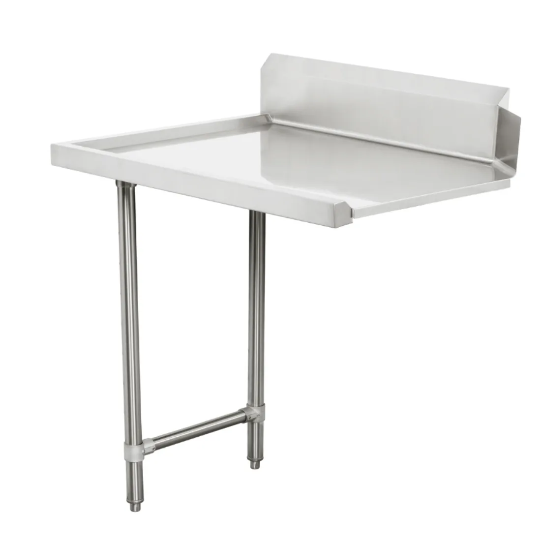 Modular System Clean Dish Table with 150mm high splashback