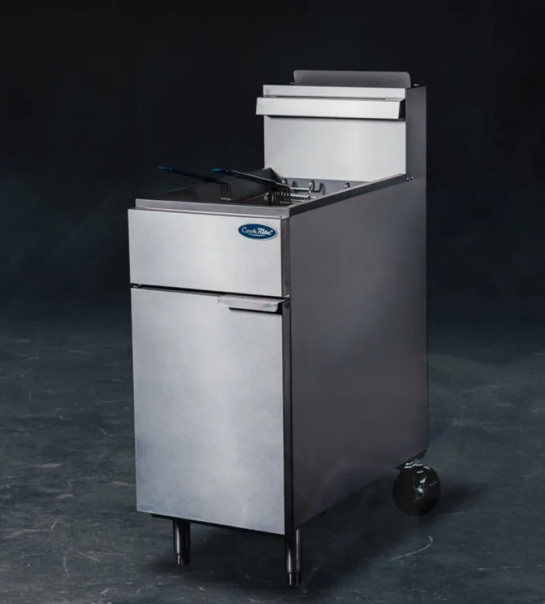 4 TUBES GAS DEEP FRYER W395 X D765 X H1128 | COOKRITE 2 ATFS-50-LPG