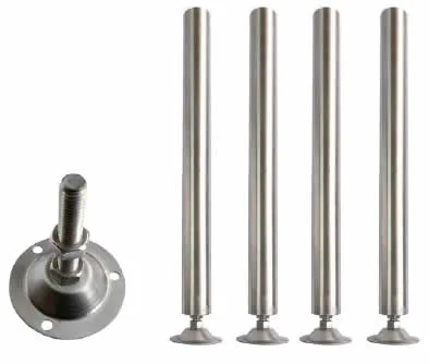 LEG WITH DISK FEET FL01 (ONLY 1 Piece Cost)