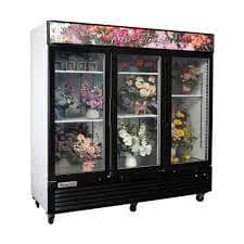 SM 2000GFF Premium 3 Glass Door Flower Fridge
