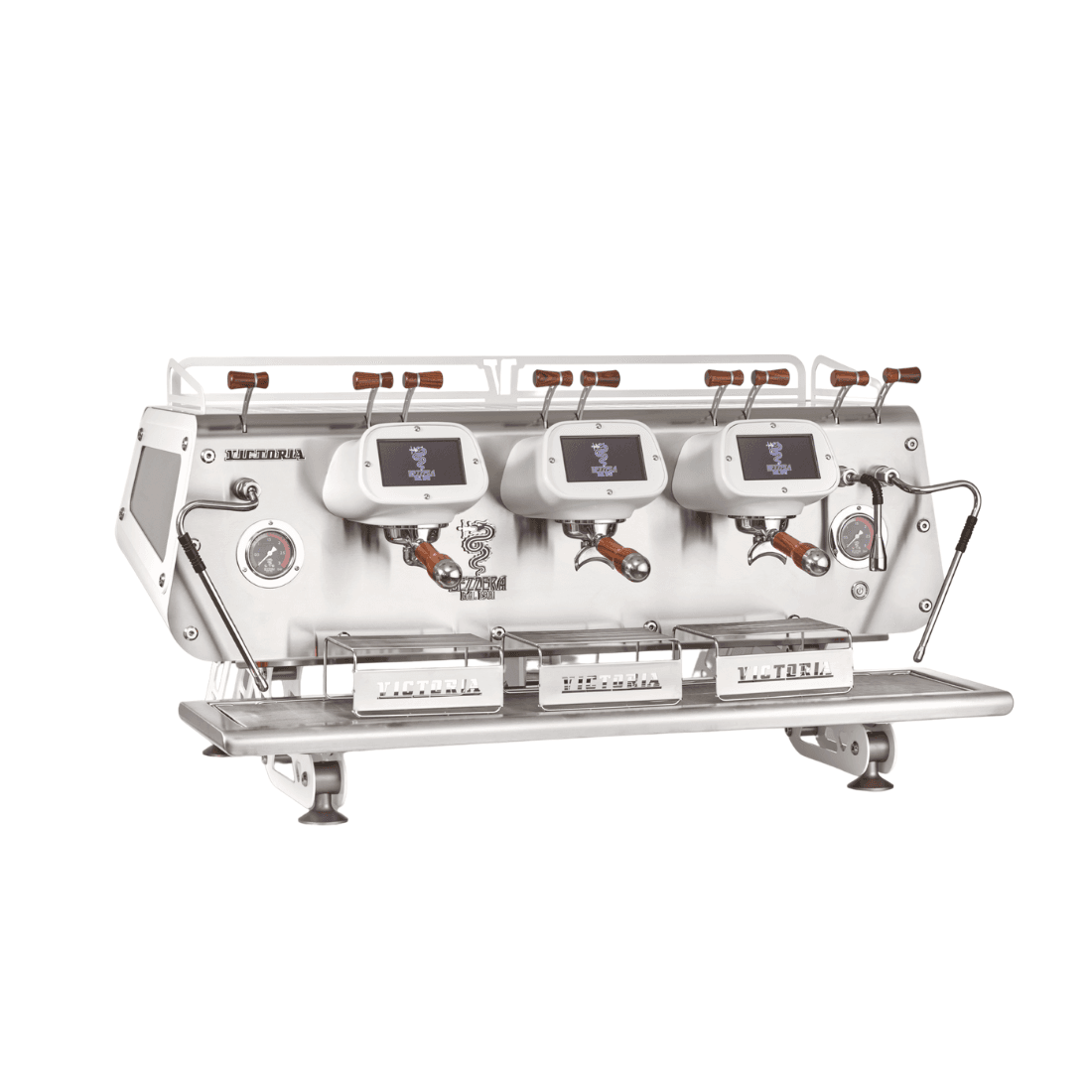 Bezzera Victoria PID 3 Group Espresso/Coffee Machine (White) - BZVICTORIAPID3GB