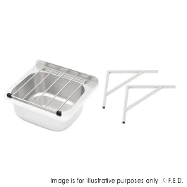Modular Systems Stainless Steel Mop / Cleaning Sink - HCS-AB