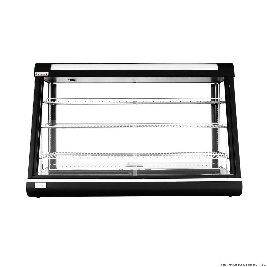 Benchstar Pie Warmer and Hot Food Display 100 Pies - PW-RT/1200/1E